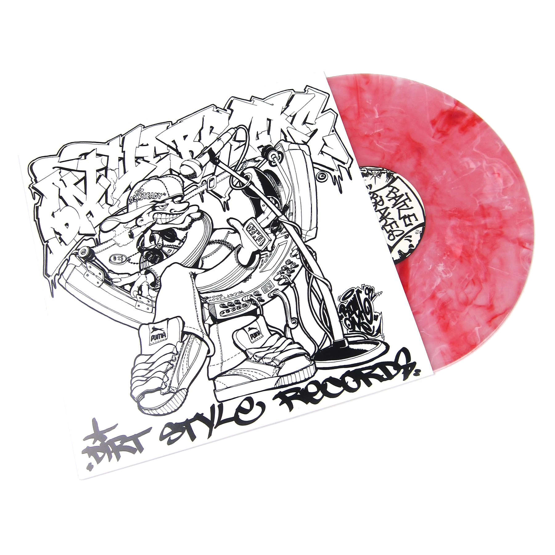 Express 12" Marble & Smoke Vinyl in Custom Printed Jackets
