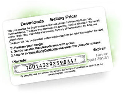 Digital Download Cards
