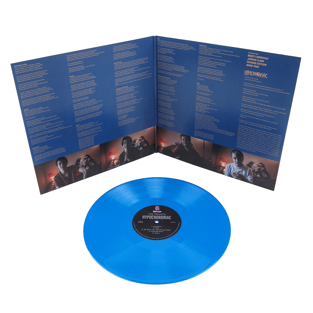 Blue Custom Vinyl Records