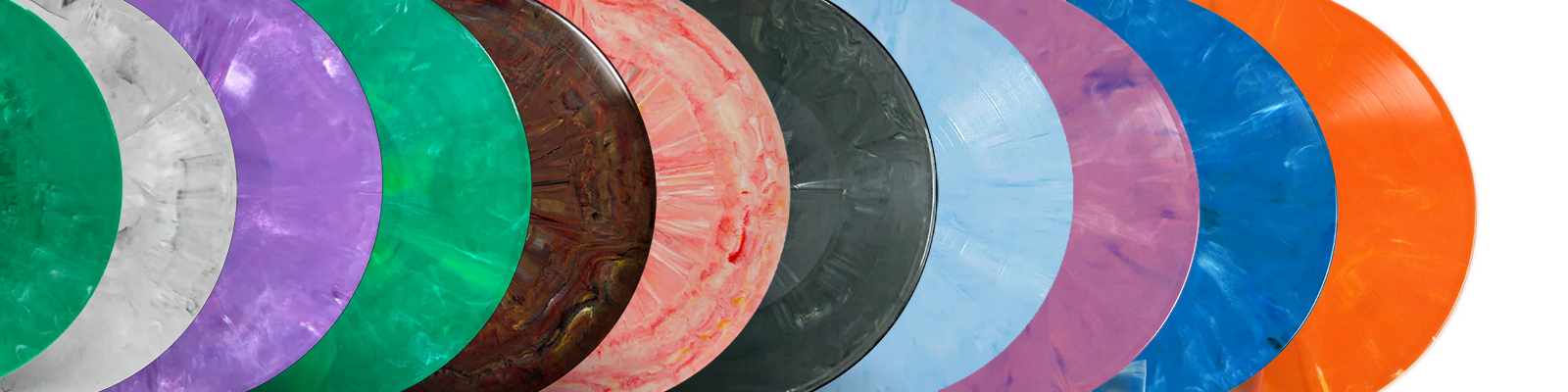 Random Color Vinyl Pressing - Unique Vinyl Every Time – Train Records ...