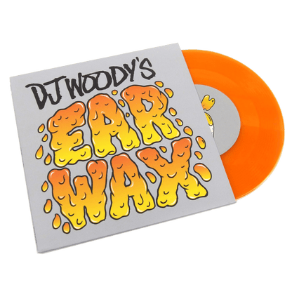 Translucent Custom Vinyl Records Orange