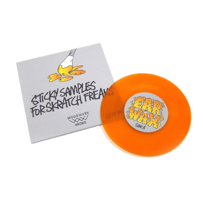 Translucent Vinyl Record Pressing orange